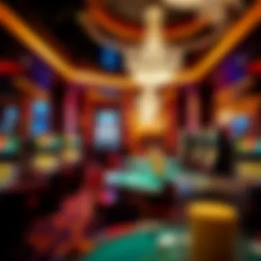 Showcasing Member Benefits in Las Vegas Casinos Member benefits showcased in a luxury casino setting