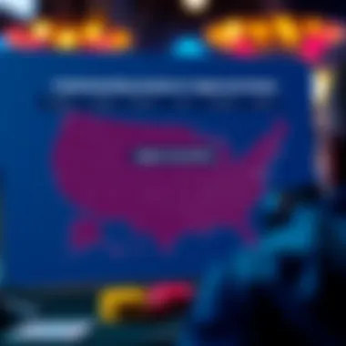 Graph illustrating user experiences across states