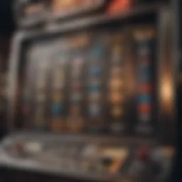 An overview of the Vault Slot Machine App interface featuring captivating graphics
