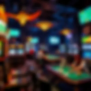 A variety of gaming options available at Windcreek