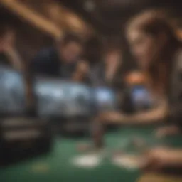 A captivating screenshot of an online gaming session showcasing a competitive environment