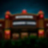 Exterior view of Woodbine Casino showcasing its architectural grandeur